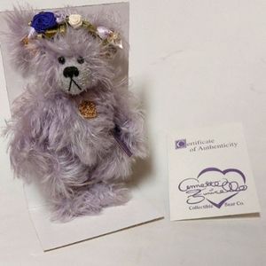 Limited Edition Anette Funicello Collectible Bear Company Mohair Angel Eadie